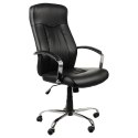 Fotel obrotowy ZN-9152 CZARNY - krzesło biurowe do biurka - TILT Fotel obrotowy ZN-9152 CZARNY - krzesło biurowe do biurka - TILT
