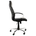 Fotel obrotowy ZN-9152 CZARNY - krzesło biurowe do biurka - TILT