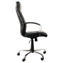 Fotel obrotowy ZN-9152 CZARNY - krzesło biurowe do biurka - TILT Fotel obrotowy ZN-9152 CZARNY - krzesło biurowe do biurka - TILT