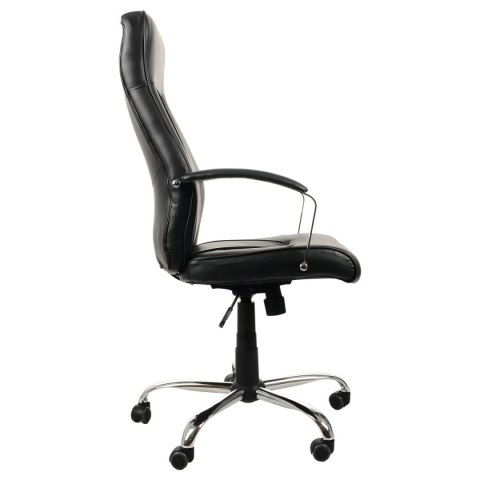 Fotel obrotowy ZN-9152 CZARNY - krzesło biurowe do biurka - TILT Fotel obrotowy ZN-9152 CZARNY - krzesło biurowe do biurka - TILT