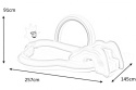 Bestway Bestway 53092 TĘCZOWY BASEN DMUCHANY/ PLAC ZABAW ZE ZJEŻDŻALNIĄ 257cm x 145cm x 91cm Bestway Bestway 53092 TĘCZOWY BASEN DMUCHANY/ PLAC ZABAW ZE ZJEŻDŻALNIĄ 257cm x 145cm x 91cm