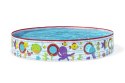 Bestway Bestway 55029 BASENIK ROZPOROWY FILL 'N FUN OKRĄGŁY DMUCHANY BURTA STATKU Z OKIENKAMI 152cm x25cm PVC dno winylowe 435 l Bestway Bestway 55029 BASENIK ROZPOROWY FILL 'N FUN OKRĄGŁY DMUCHANY BURTA STATKU Z OKIENKAMI 152cm x25cm PVC dno winylowe 435 l