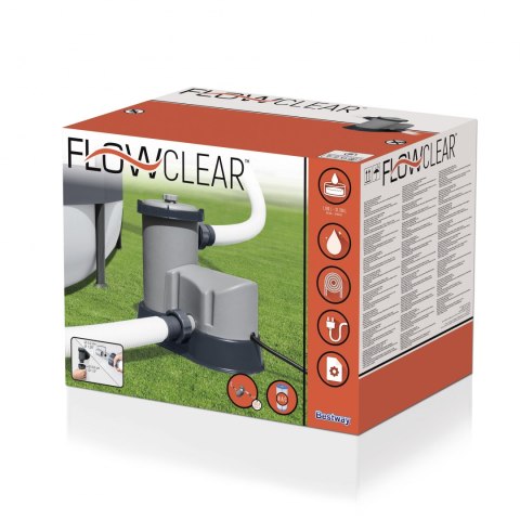 Bestway Bestway 58389 POMPA FILTRUJĄCA DO BASENÓW FLOWCLEAR 5678L Bestway Bestway 58389 POMPA FILTRUJĄCA DO BASENÓW FLOWCLEAR 5678L