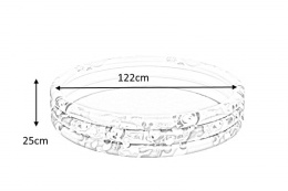 Bestway Bestway 91007 BASEN DMUCHANY MYSZKA MIKI I PRZYJACIELE 122x25