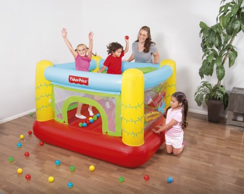 Bestway Bestway 93542 FISHER PRICE DMUCHANY ZAMEK TRAMPOLINA Z PIŁKAMI 175cm x 173m x 114cm Bestway Bestway 93542 FISHER PRICE DMUCHANY ZAMEK TRAMPOLINA Z PIŁKAMI 175cm x 173m x 114cm