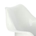 D2.DESIGN Krzesło TulAr biały/szara poduszka D2.DESIGN Krzesło TulAr biały/szara poduszka