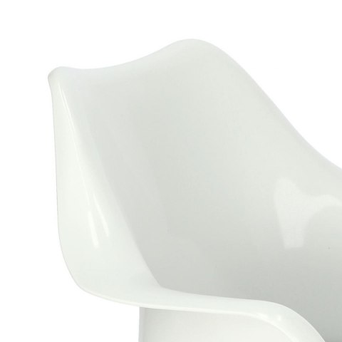 D2.DESIGN Krzesło TulAr biały/szara poduszka D2.DESIGN Krzesło TulAr biały/szara poduszka