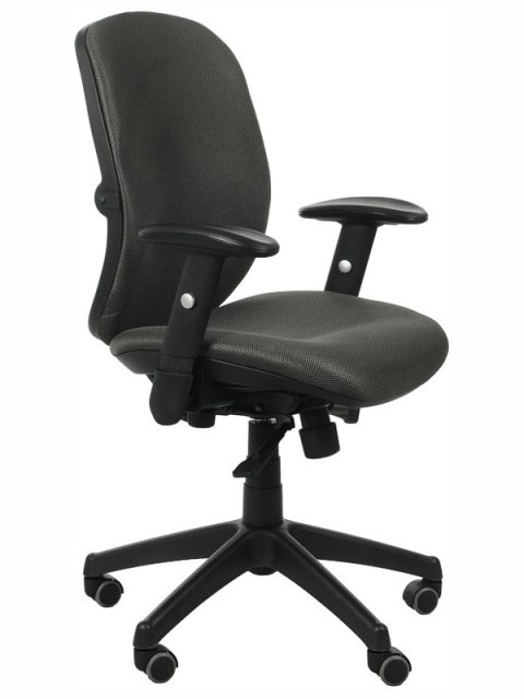 Fotel obrotowy KB-912B GRAFIT - krzesło biurowe do biurka - TILT Fotel obrotowy KB-912B GRAFIT - krzesło biurowe do biurka - TILT