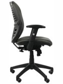 Fotel obrotowy KB-912B GRAFIT - krzesło biurowe do biurka - TILT