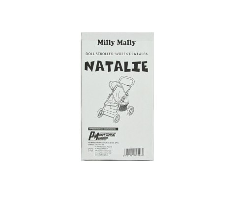 WÓZEK DLA LALEK SPACERÓWKA Natalie Prestige Mint Milly Mally MIĘTOWO SZARY SKŁADANY kosz na drobiazgi SKŁADANA BUDKA 3 LATA+ WÓZEK DLA LALEK SPACERÓWKA Natalie Prestige Mint Milly Mally MIĘTOWO SZARY SKŁADANY kosz na drobiazgi SKŁADANA BUDKA 3 LATA+