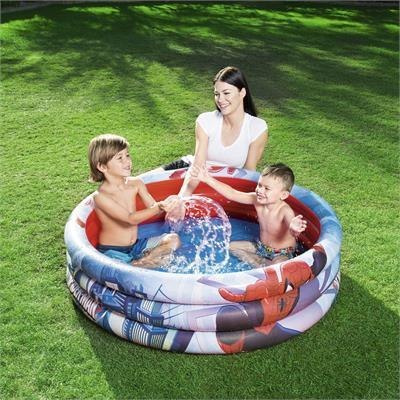 Bestway BESTWAY 98018 BASEN DMUCHANY OKRĄGŁY SPIDERMAN 122cm x 30cm Bestway BESTWAY 98018 BASEN DMUCHANY OKRĄGŁY SPIDERMAN 122cm x 30cm