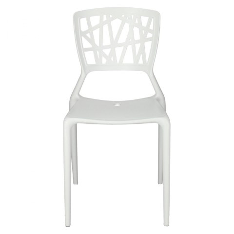 D2.DESIGN Krzesło Bush białe tworzywo PP nowoczesne i komfortowe do domu i lokalu D2.DESIGN Krzesło Bush białe tworzywo PP nowoczesne i komfortowe do domu i lokalu