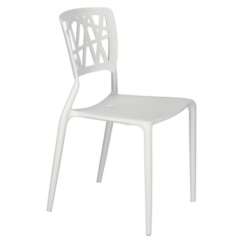 D2.DESIGN Krzesło Bush białe tworzywo PP nowoczesne i komfortowe do domu i lokalu D2.DESIGN Krzesło Bush białe tworzywo PP nowoczesne i komfortowe do domu i lokalu