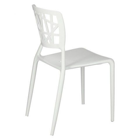 D2.DESIGN Krzesło Bush białe tworzywo PP nowoczesne i komfortowe do domu i lokalu D2.DESIGN Krzesło Bush białe tworzywo PP nowoczesne i komfortowe do domu i lokalu
