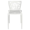 D2.DESIGN Krzesło Bush białe tworzywo PP nowoczesne i komfortowe do domu i lokalu D2.DESIGN Krzesło Bush białe tworzywo PP nowoczesne i komfortowe do domu i lokalu