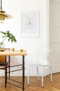 D2.DESIGN Krzesło Bush białe tworzywo PP nowoczesne i komfortowe do domu i lokalu D2.DESIGN Krzesło Bush białe tworzywo PP nowoczesne i komfortowe do domu i lokalu