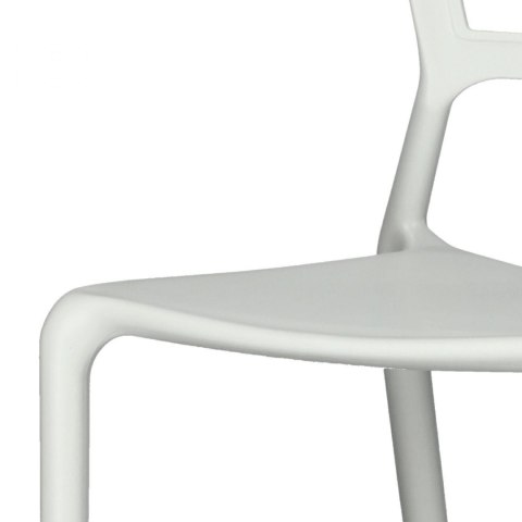 D2.DESIGN Krzesło Bush białe tworzywo PP nowoczesne i komfortowe do domu i lokalu D2.DESIGN Krzesło Bush białe tworzywo PP nowoczesne i komfortowe do domu i lokalu