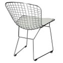 D2.DESIGN Krzesło Harry biała poduszka D2.DESIGN Krzesło Harry biała poduszka