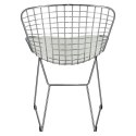 D2.DESIGN Krzesło Harry biała poduszka D2.DESIGN Krzesło Harry biała poduszka
