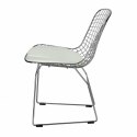D2.DESIGN Krzesło Harry biała poduszka D2.DESIGN Krzesło Harry biała poduszka