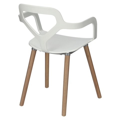 D2.DESIGN Krzesło Nox Wood białe D2.DESIGN Krzesło Nox Wood białe