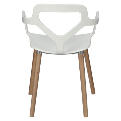 D2.DESIGN Krzesło Nox Wood białe D2.DESIGN Krzesło Nox Wood białe