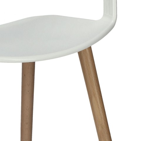 D2.DESIGN Krzesło Nox Wood białe D2.DESIGN Krzesło Nox Wood białe