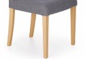 Halmar DIEGO krzesło do jadalni dąb miodowy / tap. Inari 95 (grafitowy)