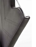 Halmar K224 krzesło czarny ekoskóra nogi płozy metal Halmar K224 krzesło czarny ekoskóra nogi płozy metal