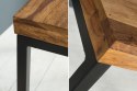 Invicta Interior INVICTA biurko ELEMENTS Sheesham - drewno naturalne, metal Invicta Interior INVICTA biurko ELEMENTS Sheesham - drewno naturalne, metal