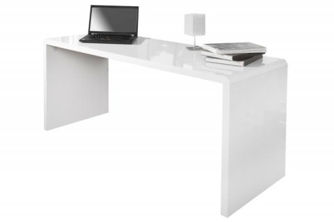 Invicta Interior INVICTA biurko FAST TRADE 160x60 cm białe - płyta MDF lakierowana Invicta Interior INVICTA biurko FAST TRADE 160x60 cm białe - płyta MDF lakierowana
