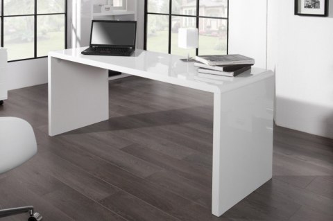 Invicta Interior INVICTA biurko FAST TRADE 160x60 cm białe - płyta MDF lakierowana Invicta Interior INVICTA biurko FAST TRADE 160x60 cm białe - płyta MDF lakierowana