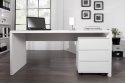 Invicta Interior INVICTA biurko FAST TRADE 160x60 cm białe - płyta MDF lakierowana Invicta Interior INVICTA biurko FAST TRADE 160x60 cm białe - płyta MDF lakierowana