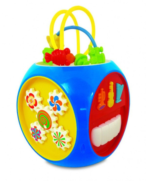 Kiddieland Kiddieland 054114 Interaktywna Kostka Edukacyjna Kiddieland Kiddieland 054114 Interaktywna Kostka Edukacyjna
