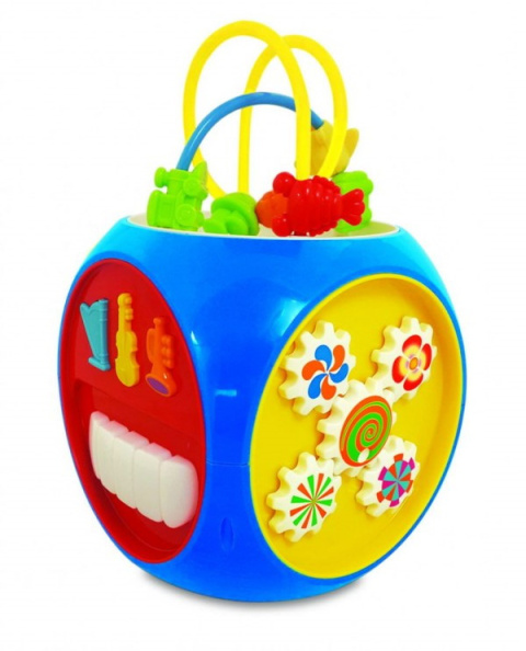 Kiddieland Kiddieland 054114 Interaktywna Kostka Edukacyjna Kiddieland Kiddieland 054114 Interaktywna Kostka Edukacyjna