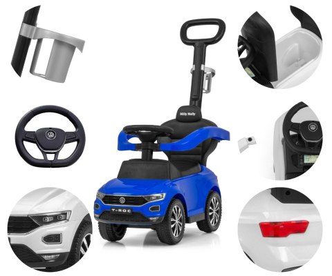 Milly Mally Pojazd z rączką VOLKSWAGEN T-ROC Blue Milly Mally Pojazd z rączką VOLKSWAGEN T-ROC Blue