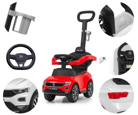 Milly Mally Pojazd z rączką VOLKSWAGEN T-ROC Red Milly Mally Pojazd z rączką VOLKSWAGEN T-ROC Red