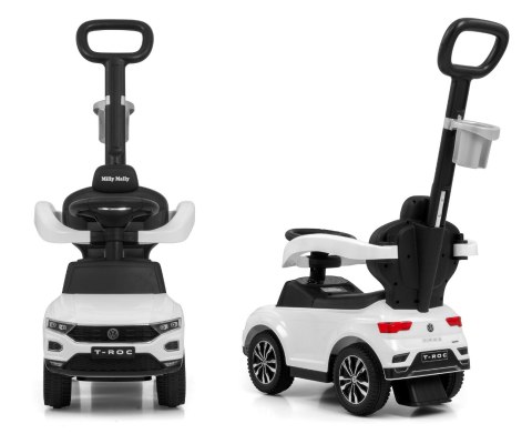 Milly Mally Pojazd z rączką VOLKSWAGEN T-ROC White Milly Mally Pojazd z rączką VOLKSWAGEN T-ROC White