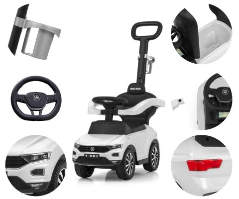 Milly Mally Pojazd z rączką VOLKSWAGEN T-ROC White Milly Mally Pojazd z rączką VOLKSWAGEN T-ROC White
