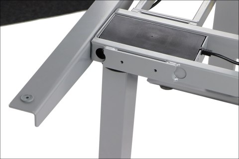 STELAŻ KĄTOWY Z ELEKTRYCZNĄ REGULACJĄ WYSOKOŚCI UT04-2T/90A/A aluminium STELAŻ KĄTOWY Z ELEKTRYCZNĄ REGULACJĄ WYSOKOŚCI UT04-2T/90A/A aluminium