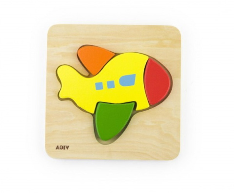 Viga Viga 50173 Pierwsze puzzle maluszka - samolot Viga Viga 50173 Pierwsze puzzle maluszka - samolot