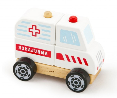 Viga Viga 50204 Klocki ambulans Viga Viga 50204 Klocki ambulans