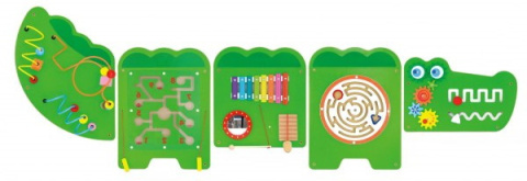 Viga Viga 50346 Sensoryczna tablica manipulacyjna - krokodyl xl Viga Viga 50346 Sensoryczna tablica manipulacyjna - krokodyl xl