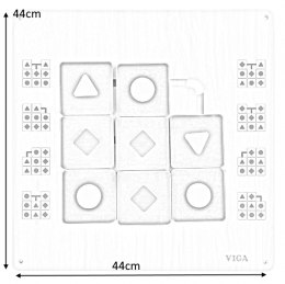 Viga Viga 50435 Tablica manipulacyjna układanka logiczna