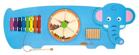 Viga Viga 50472 Sensoryczna tablica manipulacyjna - słoń Viga Viga 50472 Sensoryczna tablica manipulacyjna - słoń