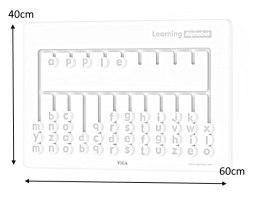Viga Viga 50674 Sensoryczna tablica - nauka alfabetu