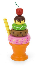 Viga Viga 51322 Mini piramidka lody owocowe Viga Viga 51322 Mini piramidka lody owocowe