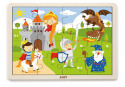 Viga Viga 51458 Puzzle na podkładce 16 elementów - bajkowy zamek Viga Viga 51458 Puzzle na podkładce 16 elementów - bajkowy zamek