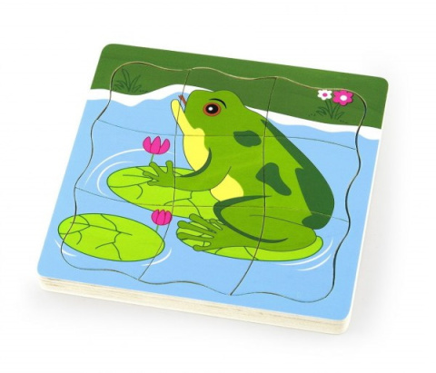 Viga Viga 59516vg Puzzle - jak rośnie żabka Viga Viga 59516vg Puzzle - jak rośnie żabka