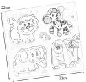 Viga Viga 59563 Puzzle niespodzianka - zoo Viga Viga 59563 Puzzle niespodzianka - zoo